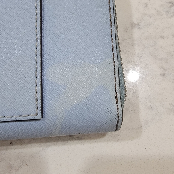 Michael Kors Blue Wristlet Wallet - Picture 4 of 16